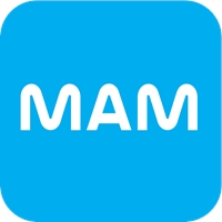 Logo della marca MAM