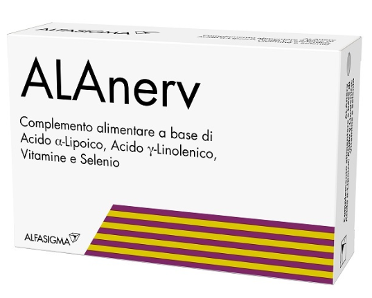 ALAnerv Integratore Antiossidante Funzioni Cognitive Capsule