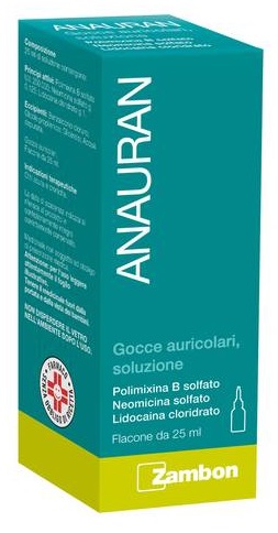 Anauran Gocce Auricolari Soluzione