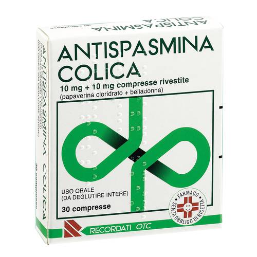 Antispasmina Colica 10mg+10mg Compresse Rivestite