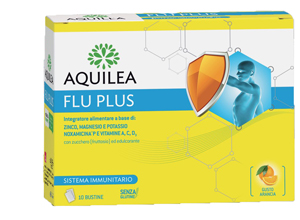 Aquilea Flu Plus Integratore Ricostituente Protettivo 10 Buste