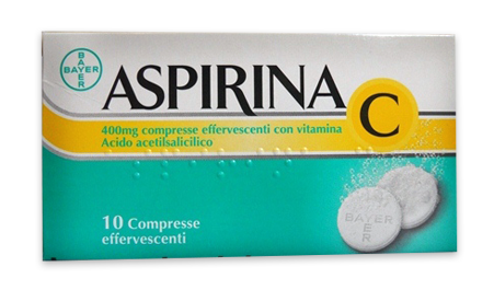 Aspirina 400mg con Vitamina C 10 Compresse Effervescenti