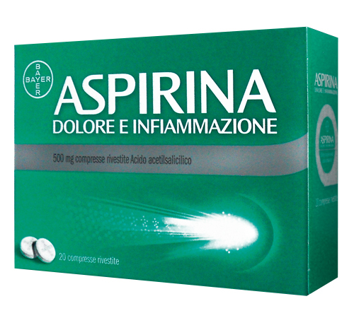 Aspirina 500mg Dolore e Infiammazione Compresse Rivestite