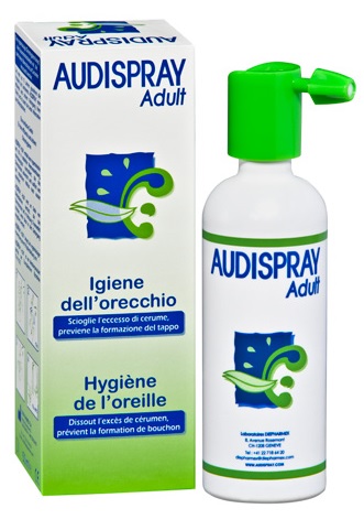 Audispray Adulti Spray Pulizia Orecchio Senza Gas
