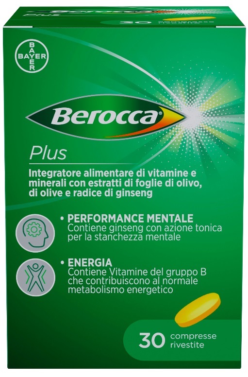 Berocca Plus Integratore Vitamine e Minerali Compresse