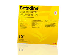 Betadine Garze Impregante 10x10cm