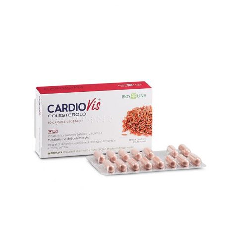 CardioVis Colesterolo Integratore Riso Rosso 30 Capsule