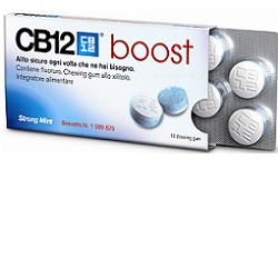 CB12 Boost Gomme da Masticare Alitosi Gusto Menta Senza Zucchero