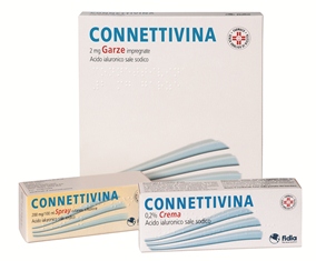 Connettiva 2mg Garze 10x10 cm