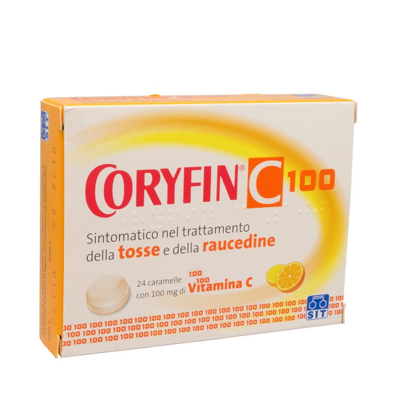 Coryfin C 100 Tosse Raucedine Pastiglie