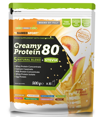  CREAMY PROTEIN 80 Mango & Peach - 500g