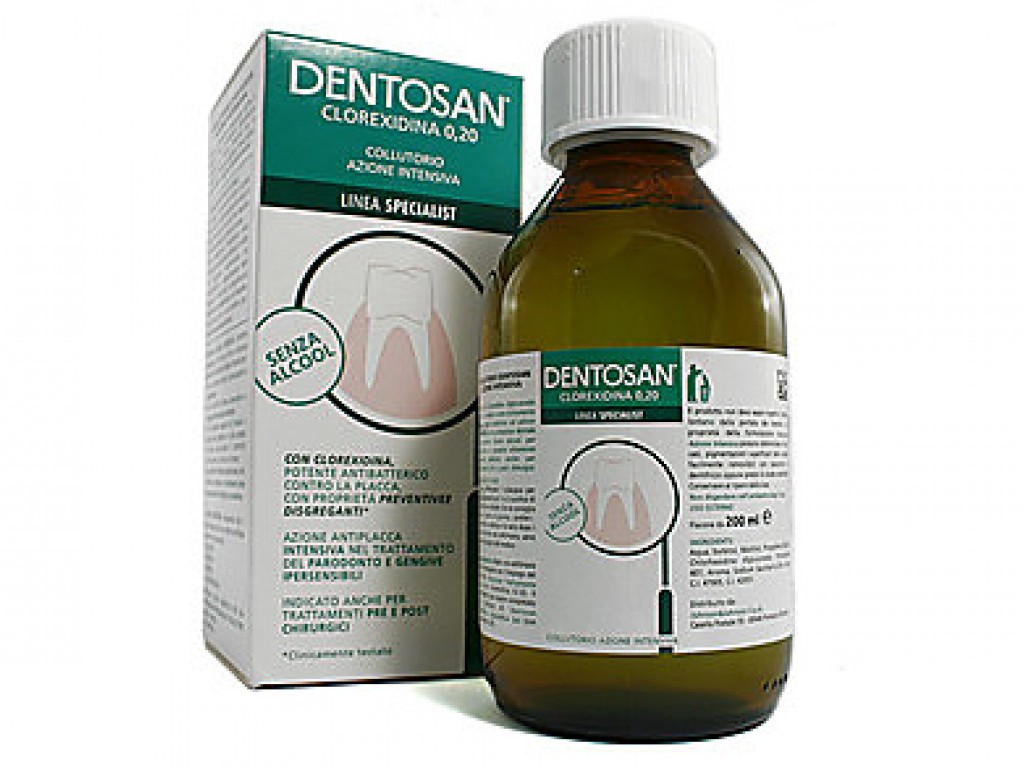 Dentosan Azione Intensiva Collutorio con Clorexidina 0,20%