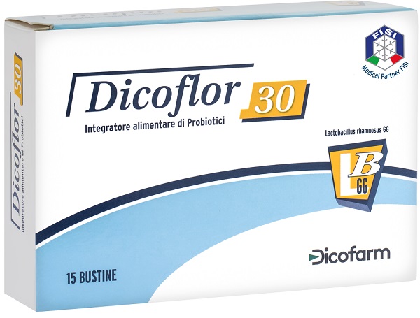 Dicoflor 30 Integratore di Probiotici 15 Bustine