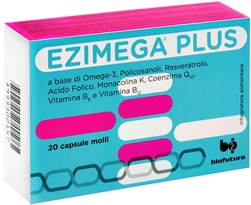 Ezimega Plus Integratore Funzionalità Cardiaca Capsule Molli