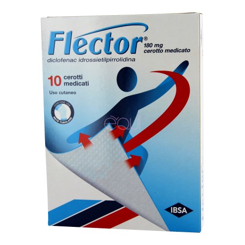 Flector 180mg Cerotti Medicati 10 Pezzi