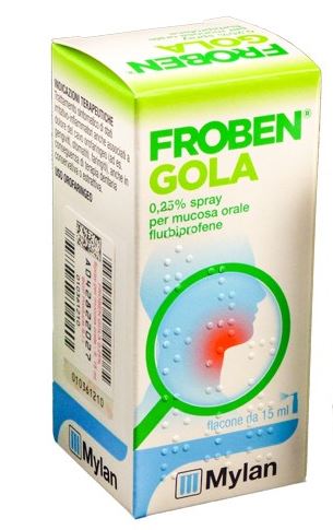 Froben Gola 0,25% Spray Orale