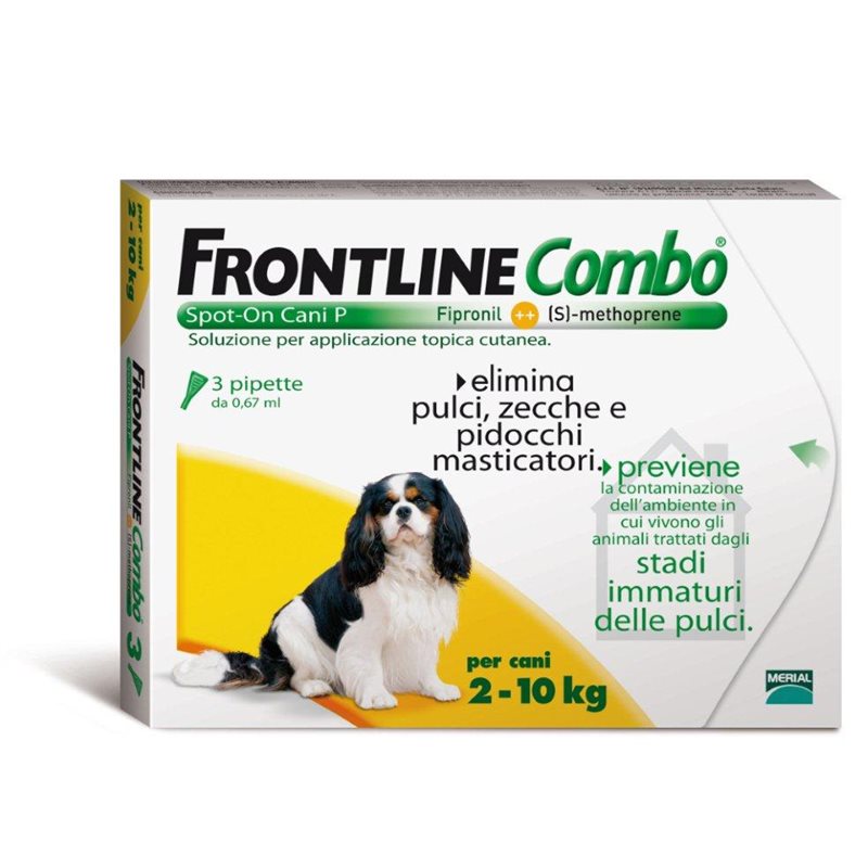 Frontline Combo Spot On Cani 3 Pipette 2-10Kg