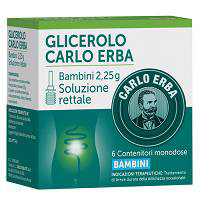 Glicerolo Bambini 2,25g Carlo Erba Microclismi
