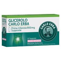 Glicerolo Prima Infanzia 900mg Carlo Erba Supposte