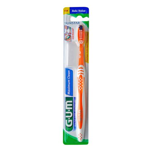 GUM Maximum Clean Spazzolino Manuale Regolare Medio