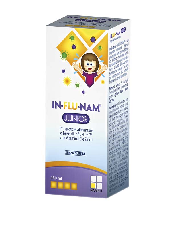 Influnam Junior Sciroppo Integratore Sistema Immunitario