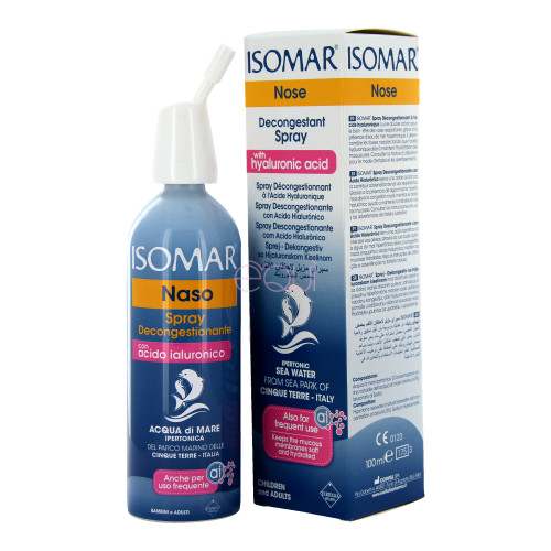 Isomar Naso Spray Decongestionante con Acido Ialuronico