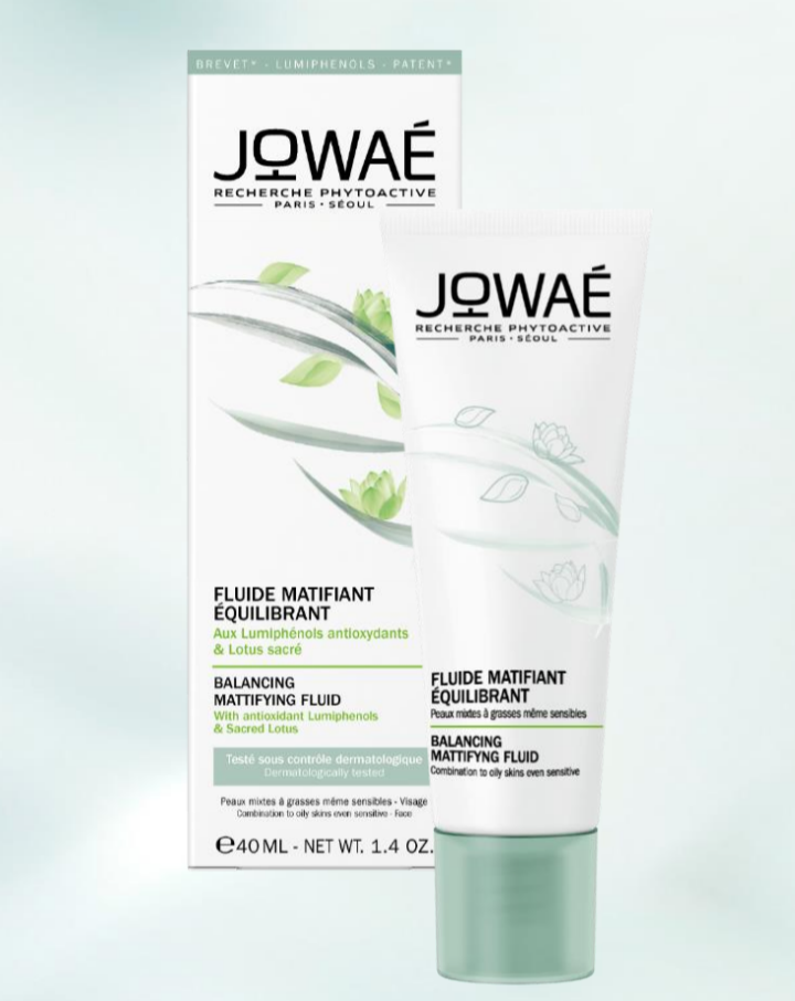 Jowae Fluido Riequilibrante Opacizzante Viso