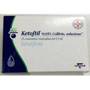 Ketoftil 0,05% Collirio Monodose