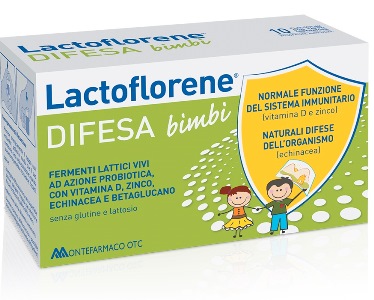 Lactoflorene Difesa Bimbi Fermenti Vivi, Echinacea, Zinco