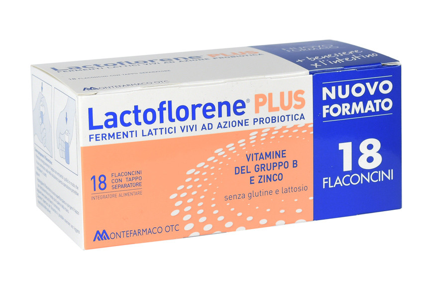 Lactoflorene Plus Fermenti Lattici 18 Flaconcini