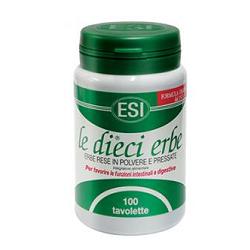 Le Dieci Erbe ESI Integratore Transito Intestinale Tavolette