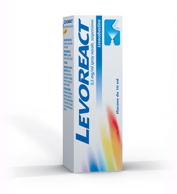 Levoreact 0,05% Spray Nasale
