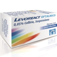Levoreact Oftalmico 0,05% Collirio