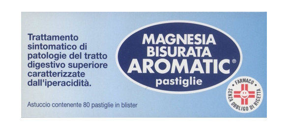Magnesia Bisurata Aromatic Pastiglie
