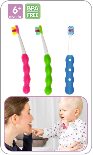 MAM Spazzolino First Brush 6+ mesi