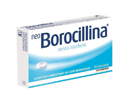 NeoBorocillina Antisettico Gola Pastiglie SENZA ZUCCHERO