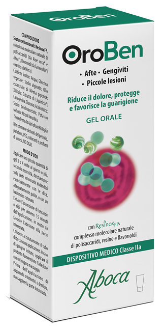 OroBen Aftagen Gel Orale Afte Gengiviti Piccole Lesioni