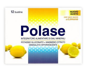 Polase Integratore Potassio e Magnesio 12 Buste Limone
