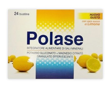 Polase Integratore Potassio e Magnesio 24 Buste Limone