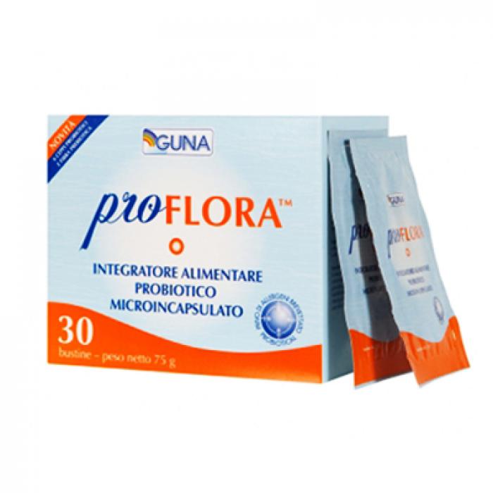 ProFlora Guna Integartore Probiotici Prebiotici Bustine