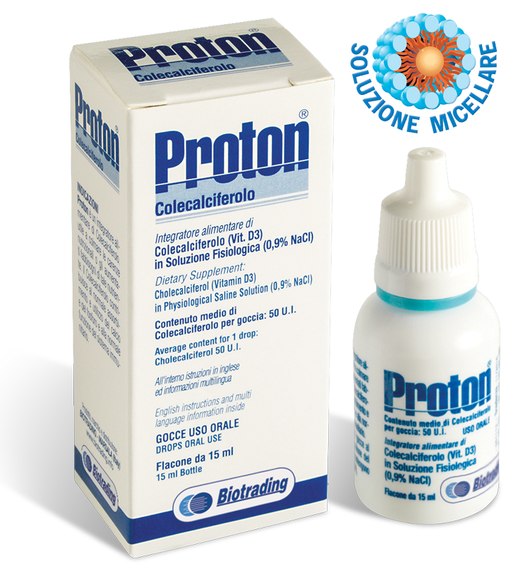 Proton Integratore Vitamina D3 Gocce