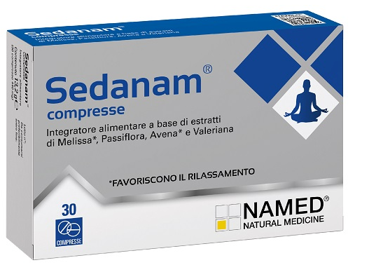 Sedanam Integratore Contro Ansia Insonnia Compresse