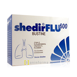 ShedirFlu 600 Integratore Fluidificante Balsamico Bustine