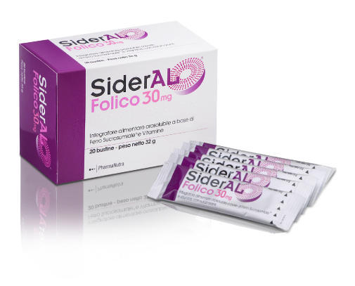 SiderAl Folico 30mg Bustine Orosolubili