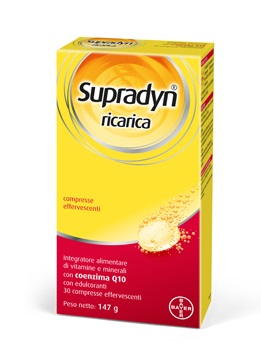 Supradyn Ricarica Integratore Vitamine Minerali 30 Effervescente