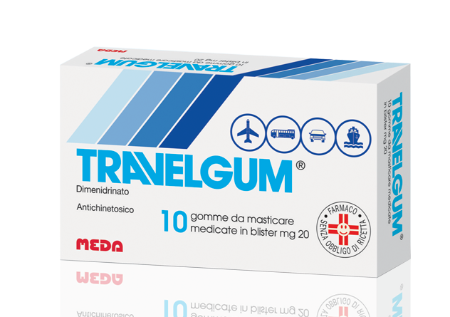 Travelgum 20mg Gomme da Masticare