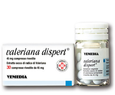 Valeriana Dispert 45 mg Compresse Rivestite