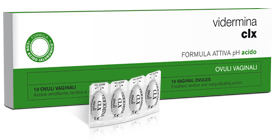 Vidermina Clx Ovuli Formula Attiva pH acido