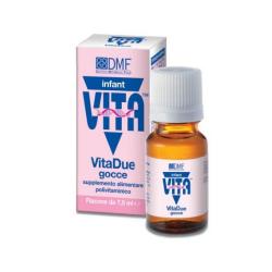 VitaDue Integratore Multivitaminico con Vitamina D3 Gocce