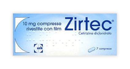 Zirtec 10mg Compresse Rivestite